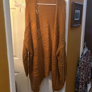 FAVLUX Tan Knit Sweater